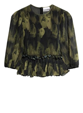 GANNI Blusenshirt mit 3/4-Arm