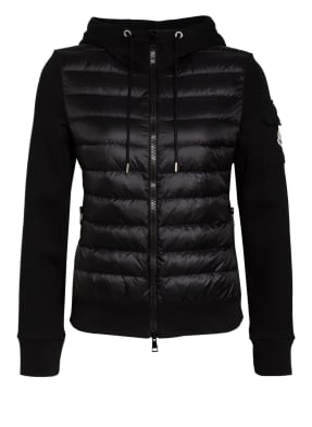 MONCLER Daunenjacke im Materialmix