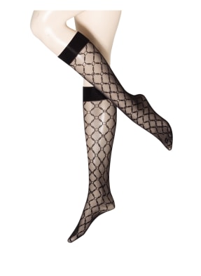 Wolford Feinknie-Strümpfe AURORA MONOGRAM