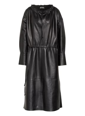 AERON Lederkleid