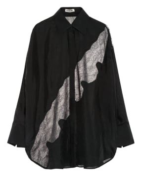 AERON Oversized-Hemdbluse aus Seide