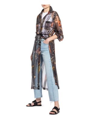 MARC CAIN Hemdblusenkleid aus Tüll