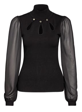 damsel in a dress Pullover SUKI im Materialmix