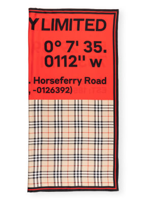 BURBERRY Seidentuch