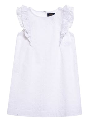 POLO RALPH LAUREN Kleid mit Lochspitze