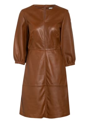 oui Lederkleid mit 3/4-Arm