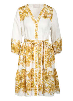 Mrs & HUGS Hemdblusenkleid mit Leinen