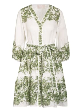 Mrs & HUGS Hemdblusenkleid mit Leinen
