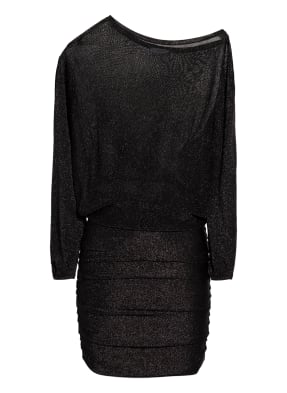 REISS One-Shoulder-Kleid ANNA mit Glitzergarn