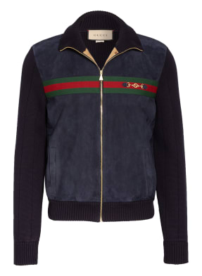 GUCCI Blouson im Materialmix