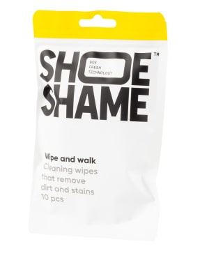 SHOE SHAME Schuh-Reinigungstücher WIPE AND WALK