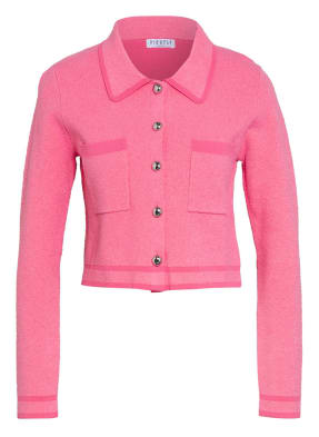 CLAUDIE PIERLOT Bouclé-Jacke MIC PINK