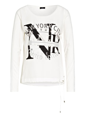 monari Blusenshirt im Materialmix