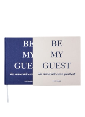 PRINTWORKS Gästebuch BE MY GUEST