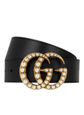 GUCCI Ledergürtel GG MARMONT
