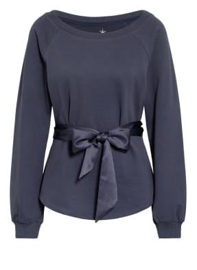Juvia Sweatshirt mit Bindegürtel