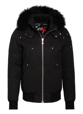 MOOSE KNUCKLES Daunenjacke BALLISTIC BOMBER mit Echtfellbesatz