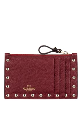 VALENTINO GARAVANI Kartenetui ROCKSTUD mit Münzfach