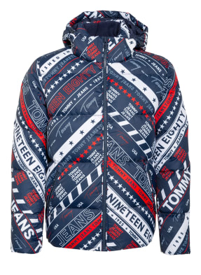 TOMMY JEANS Daunenjacke mit abnehmbarer Kapuze