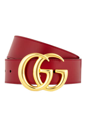 GUCCI Ledergürtel GG MARMONT