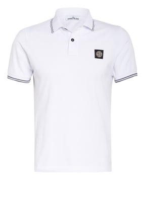 STONE ISLAND Piqué-Poloshirt Slim Fit