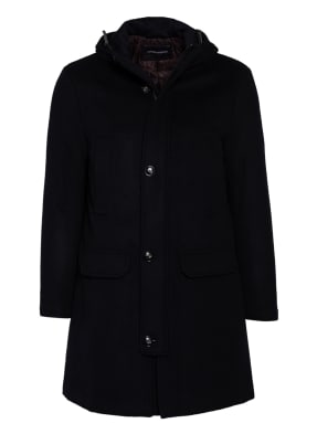 EMPORIO ARMANI Wollmantel mit Cashmere