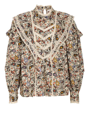 ISABEL MARANT ÉTOILE Bluse REIGN mit Spitzenbesatz