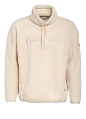 NAPAPIJRI Sweatshirt TEIDE aus Teddyfell