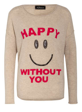 Grace Pullover mit Pailllllettenbesatz