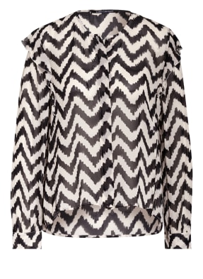 LUISA CERANO Hemdbluse mit Volantbesatz