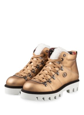 BOGNER Schnürboots mit Lammfellbesatz