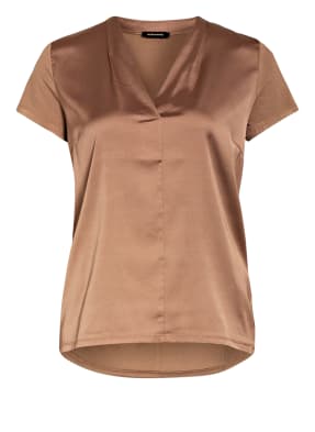 MORE & MORE Blusenshirt im Materialmix
