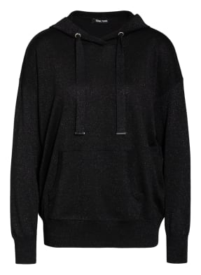 MARC AUREL Strick-Hoodie mit Glitzergarn