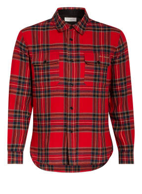 SAINT LAURENT Flanell-Overshirt Regular Fit