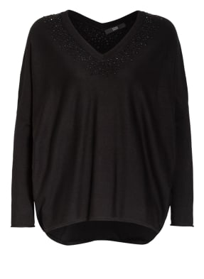 STEFFEN SCHRAUT Pullover mit Schmucksteinbesatz