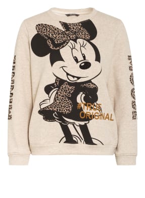Princess GOES HOLLYWOOD Sweatshirt mit Schmucksteinbesatz