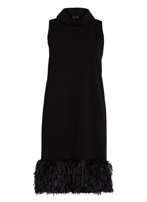 ANNA's Kleid mit Federbesatz