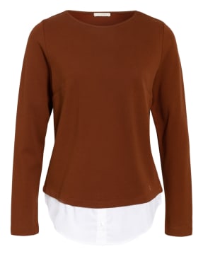 lilienfels Pullover mit Schmucksteinbesatz