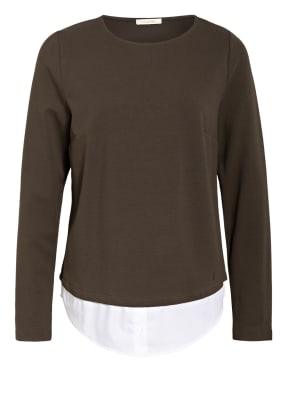 lilienfels Pullover mit Schmucksteinbesatz