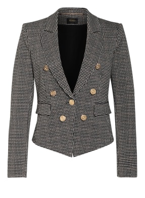 LIU JO Jacquard-Blazer mit Glitzergarn