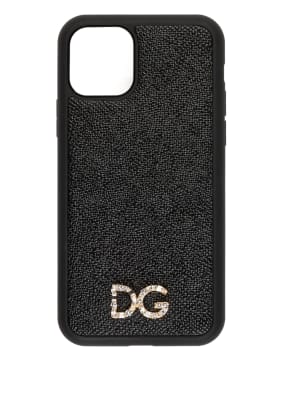 DOLCE&GABBANA Smartphone-Hülle mit Schmucksteinbesatz
