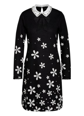 ana alcazar Kleid mit Schmucksteinbesatz