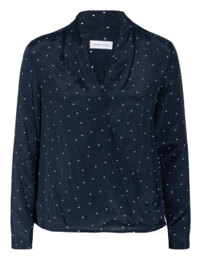 seidensticker Bluse in Wickeloptik