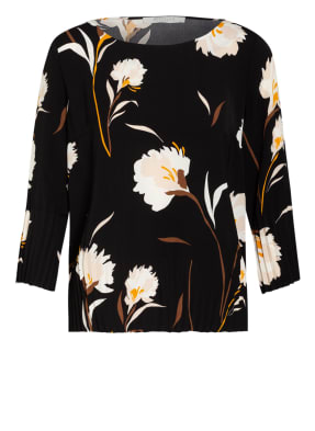 BETTY&CO Blusenshirt mit Plissees und 3/4-Arm