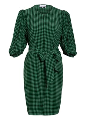 GANNI Kleid mit 3/4-Arm
