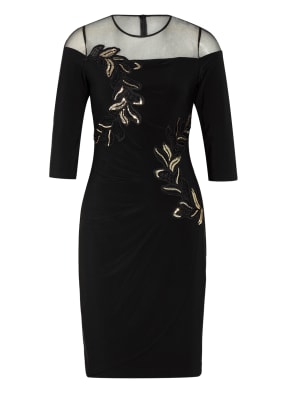 Joseph Ribkoff Kleid mit 3/4-Arm und Paillettenbesatz