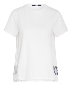 KARL LAGERFELD T-Shirt im Materialmix