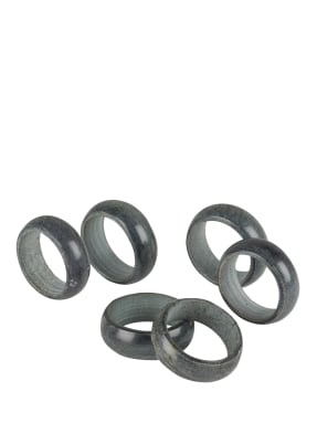 BROSTE COPENHAGEN 6er-Set Serviettenringe KIT