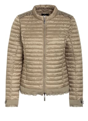 monari Steppjacke mit Schmucksteinbesatz
