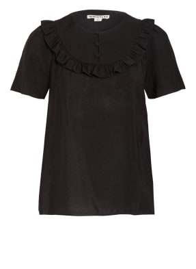WHISTLES T-Shirt AMELIA mit Rüschenbesatz